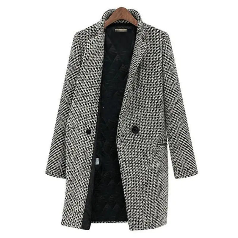 Claudia Chic Tweed Coat
